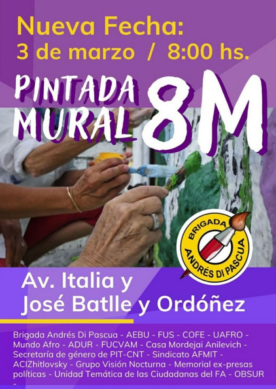 Pintada Mural 8M -3 de Marzo