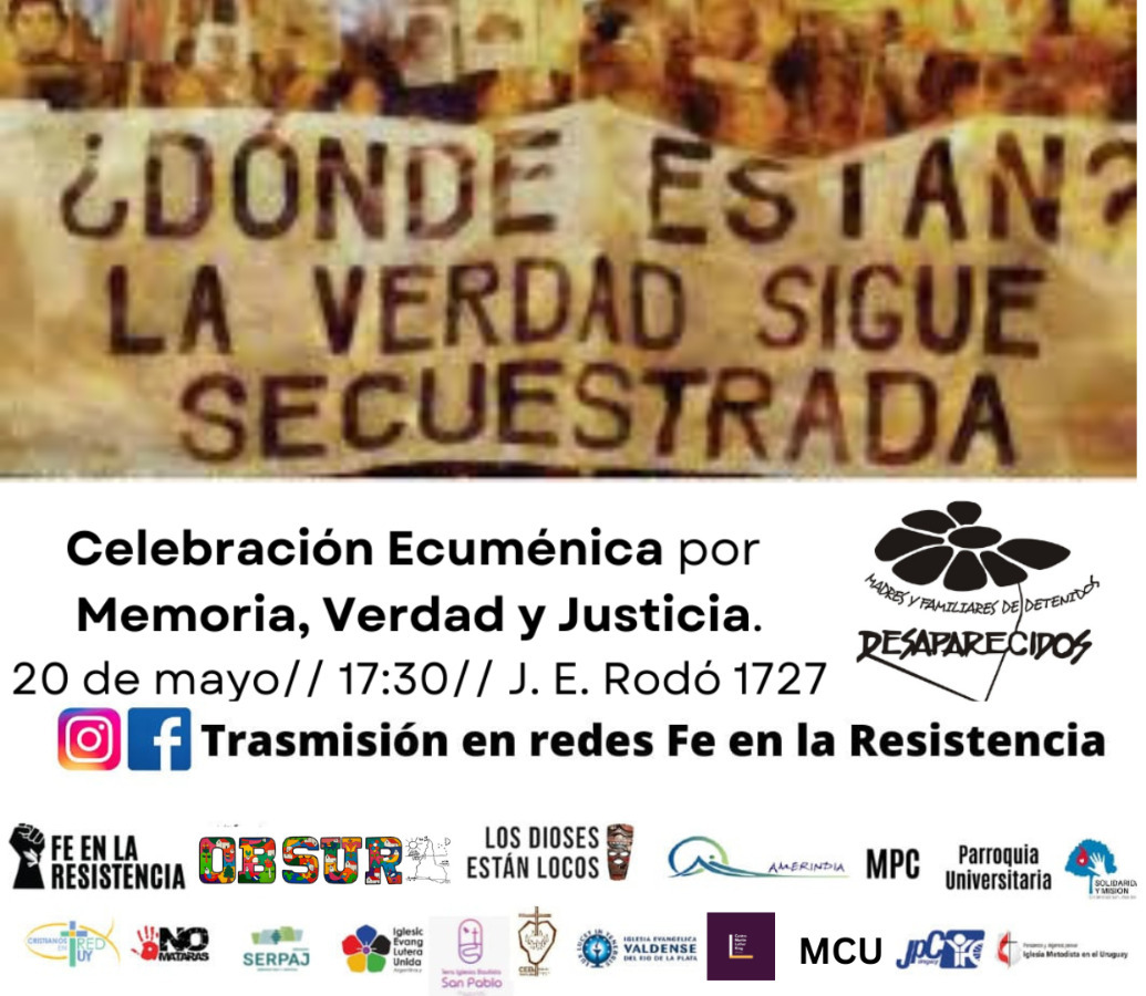 Celebración ecuménica por Memoria, Verdad y Justicia