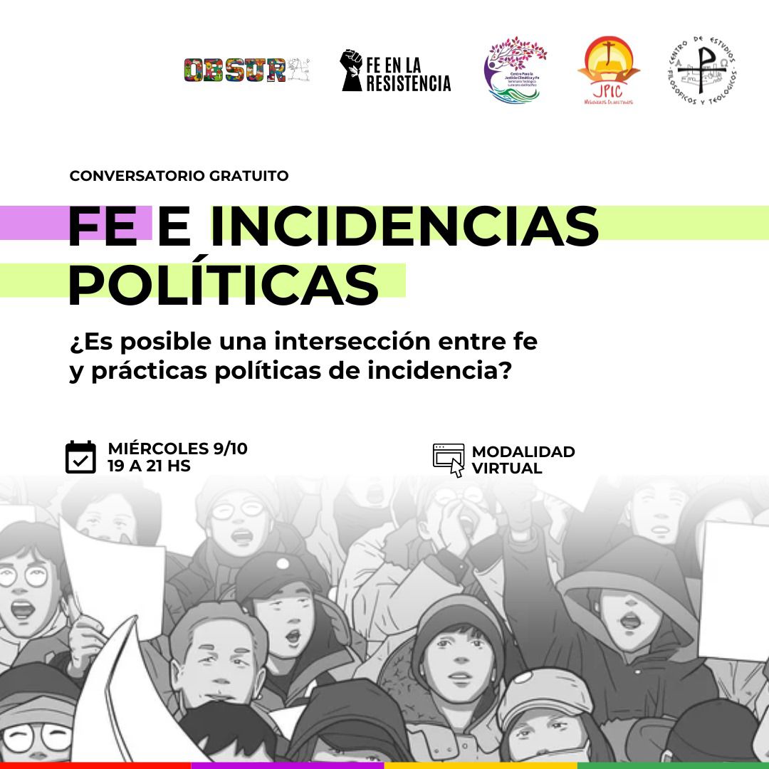 Conversatorio “Fe e incidencias políticas”
