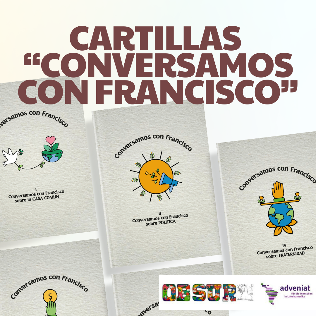 Pedí las cartillas “Conversamos con Francisco”