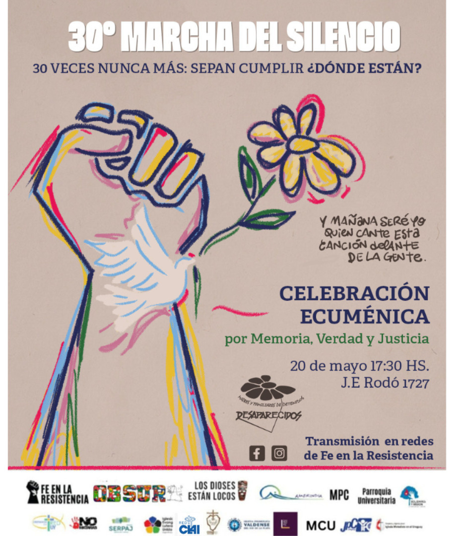 Celebración ecuménica 30°Marcha del Silencio